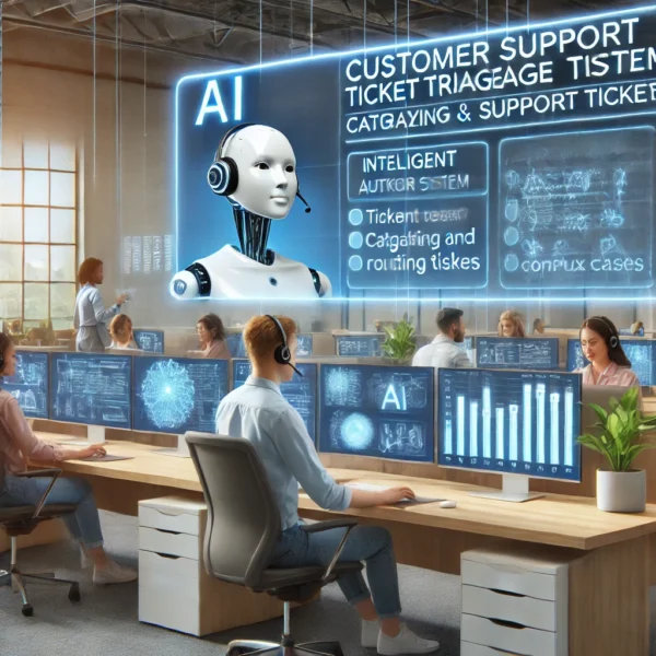 AI-Based Ticket Triage System